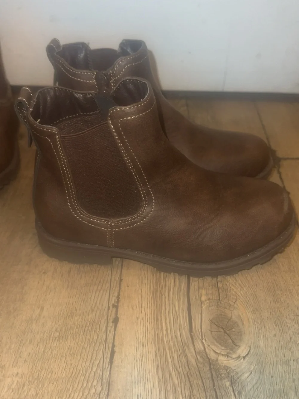 The Children's Place Brown Chelsea Ankle Boots